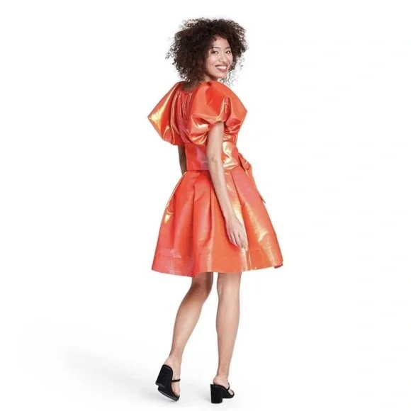 Christopher John Rogers Puffy Statement Dress w/ Pockets! Small